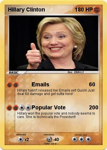 Pokemon Hillary Clinton