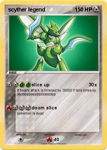 Pokemon scyther legend