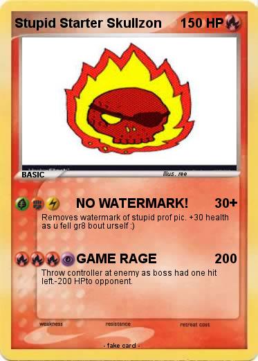 Pokemon Stupid Starter Skullzon