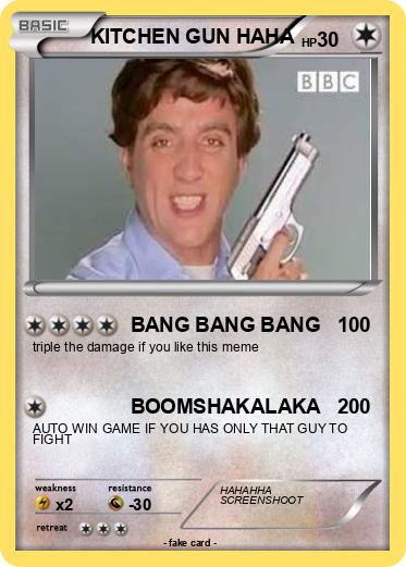 Pokemon KITCHEN GUN HAHA