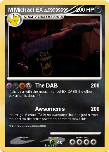 Pokemon M Michael EX