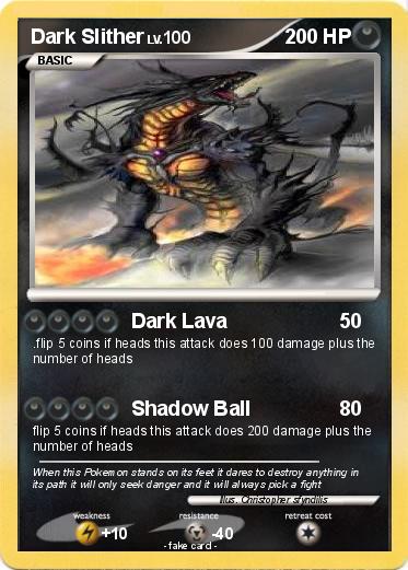 Pokemon Dark Slither