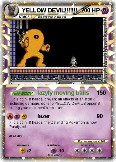 Pokemon YELLOW DEVIL!!!!!!!