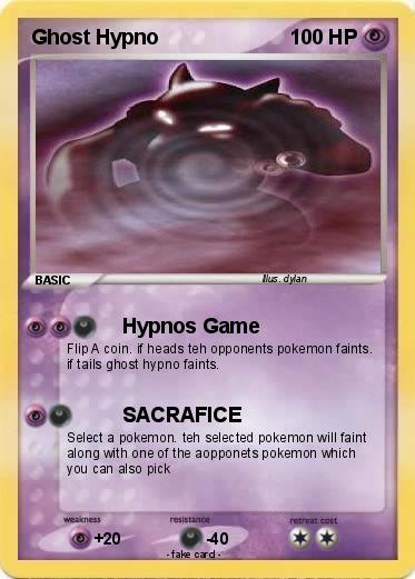 Pokemon Ghost Hypno