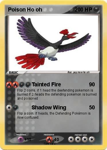 Pokemon Poison Ho oh