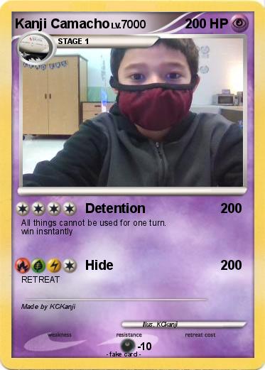 Pokemon Kanji Camacho