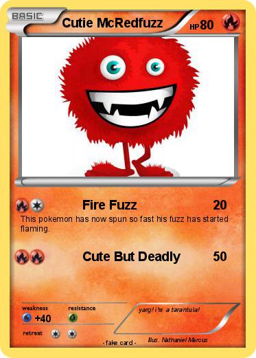 Pokemon Cutie McRedfuzz