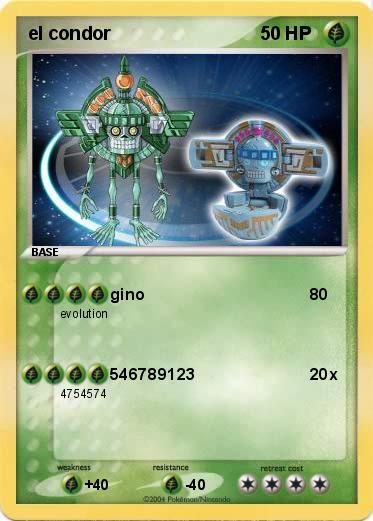 Pokemon el condor
