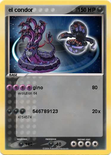 Pokemon el condor