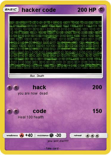 Pokemon hacker code