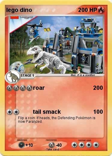 Pokemon lego dino