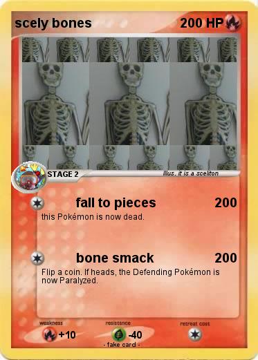 Pokemon scely bones