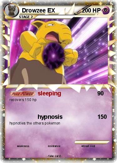 Pokemon Drowzee EX
