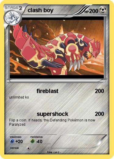 Pokemon clash boy