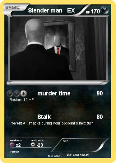Pokemon Slender man   EX