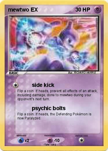 Pokemon mewtwo EX