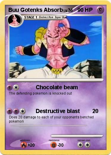 Pokemon Buu Gotenks Absorb