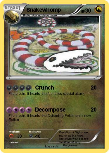 Pokemon Snakewhomp