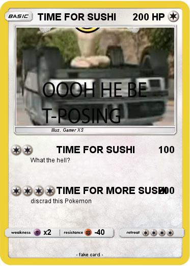 Pokemon TIME FOR SUSHI