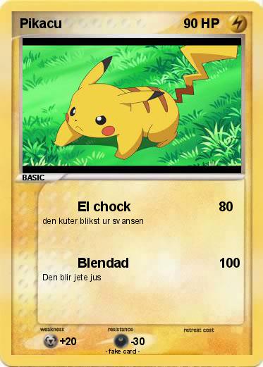 Pokemon Pikacu