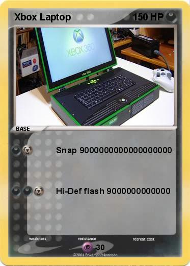 Pokemon Xbox Laptop