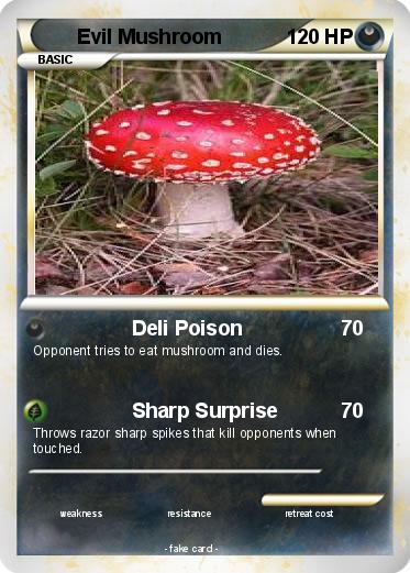 Pokemon Evil Mushroom