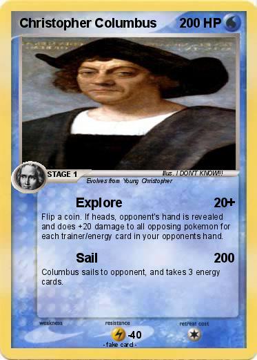 Pokemon Christopher Columbus