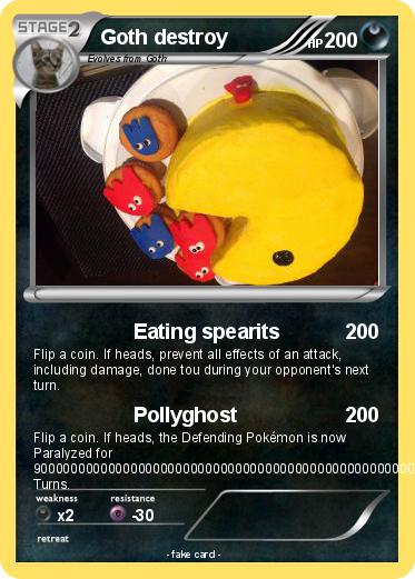Pokemon Goth destroy