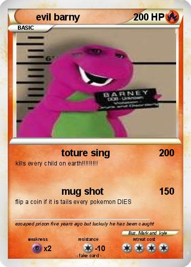 Pokemon evil barny