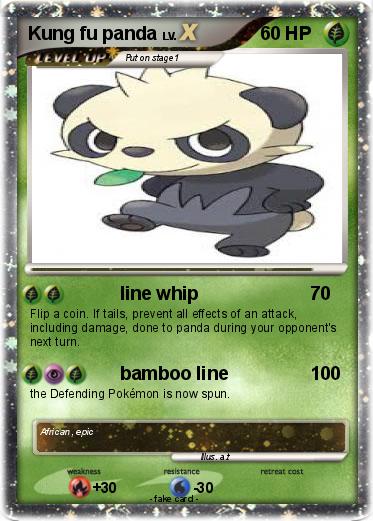 Pokemon Kung fu panda