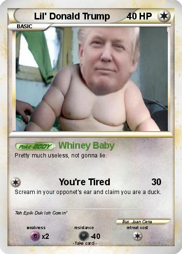 Pokemon Lil' Donald Trump