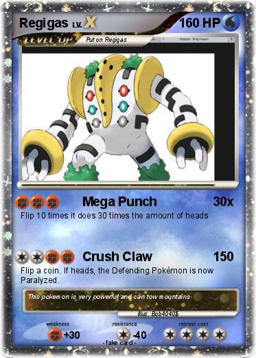 Pokemon Regigas