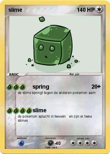Pokemon slime
