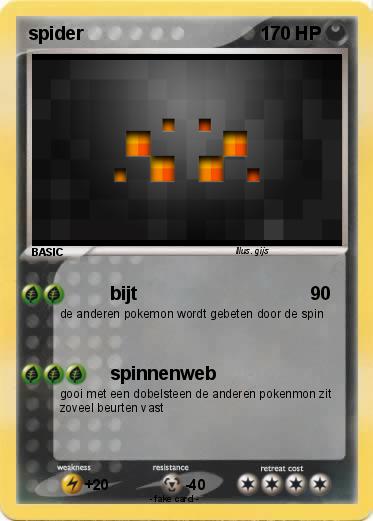Pokemon spider