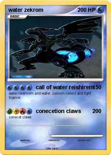 Pokemon water zekrom