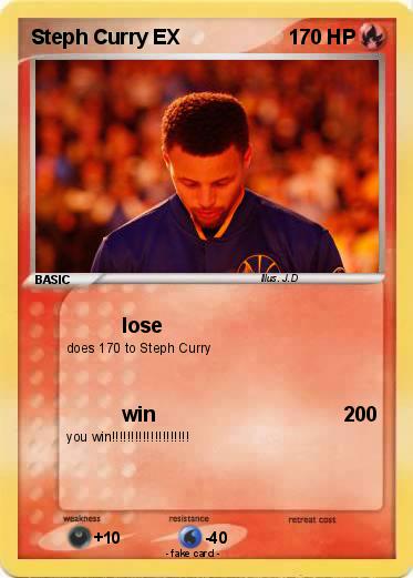 Pokemon Steph Curry EX