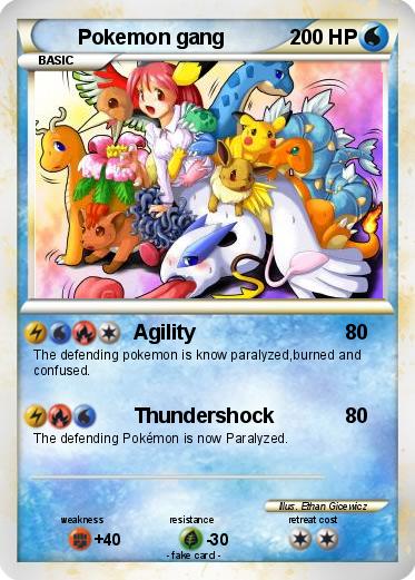 Pokemon Pokemon gang