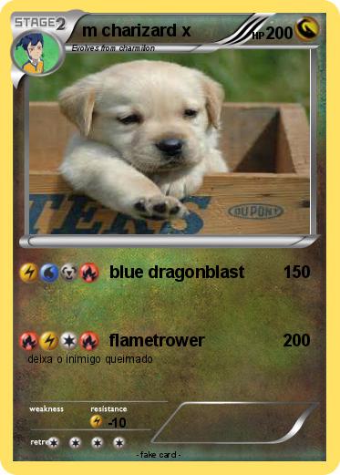 Pokemon m charizard x