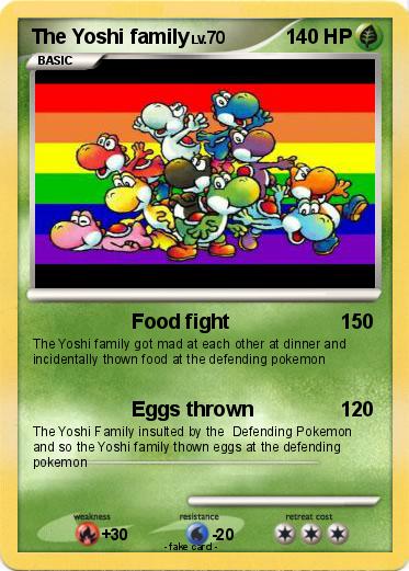 Pokemon The Yoshi family