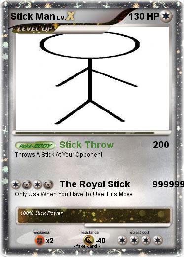 Pokemon Stick Man