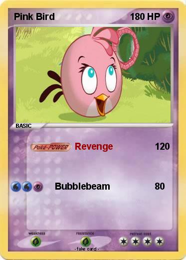 Pokemon Pink Bird