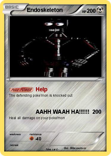 Pokemon Endoskeleton