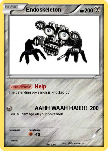 Pokemon Endoskeleton