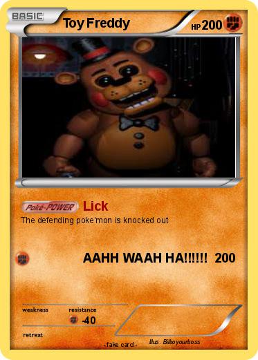 Pokemon Toy Freddy