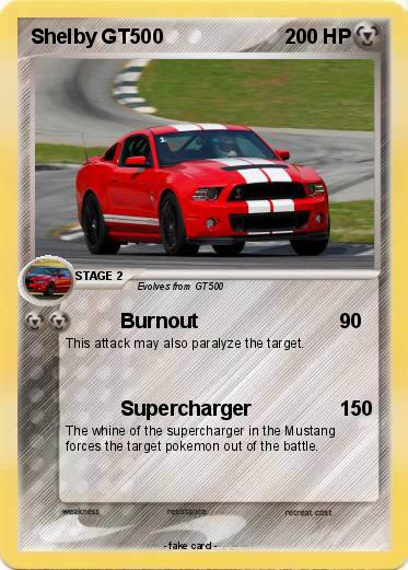 Pokemon Shelby GT500
