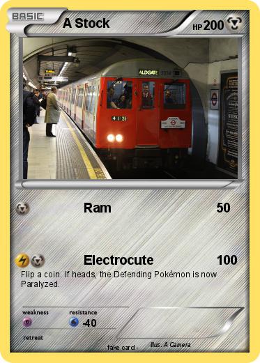Pokemon A Stock
