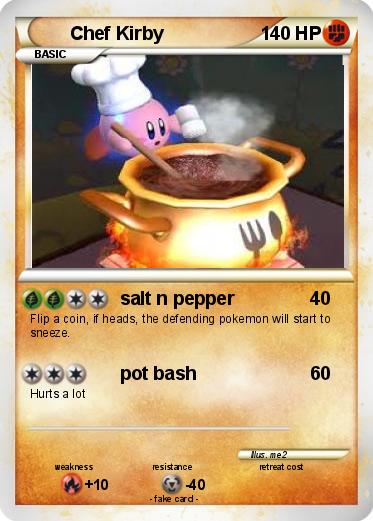 Pokemon Chef Kirby