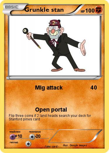 Pokemon Grunkle stan