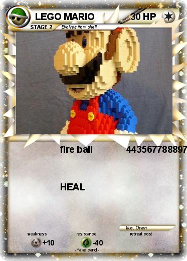 Pokemon LEGO MARIO