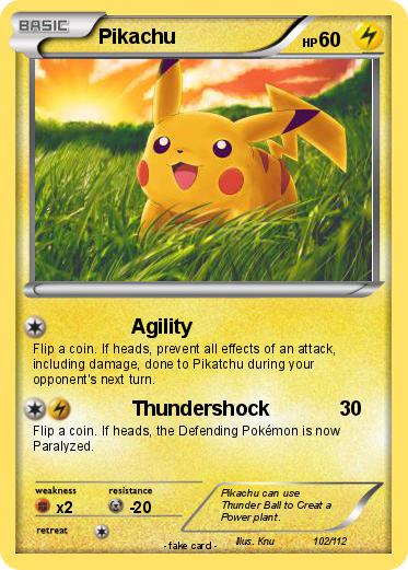 Pokemon Pikachu